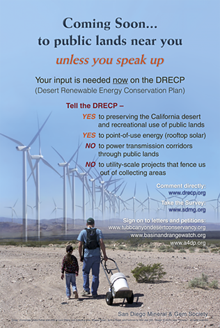 DRECP bifold brochure - Coming Soon to your public lands