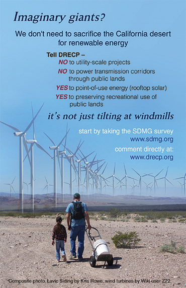 DRECP poster - save California's desert